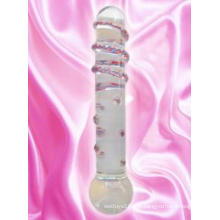 Sex Toy gode en verre pour les femmes (IJ-GST043)